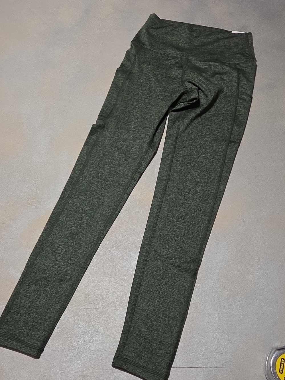 aerie Dark Heather Green High-Rise Leggings